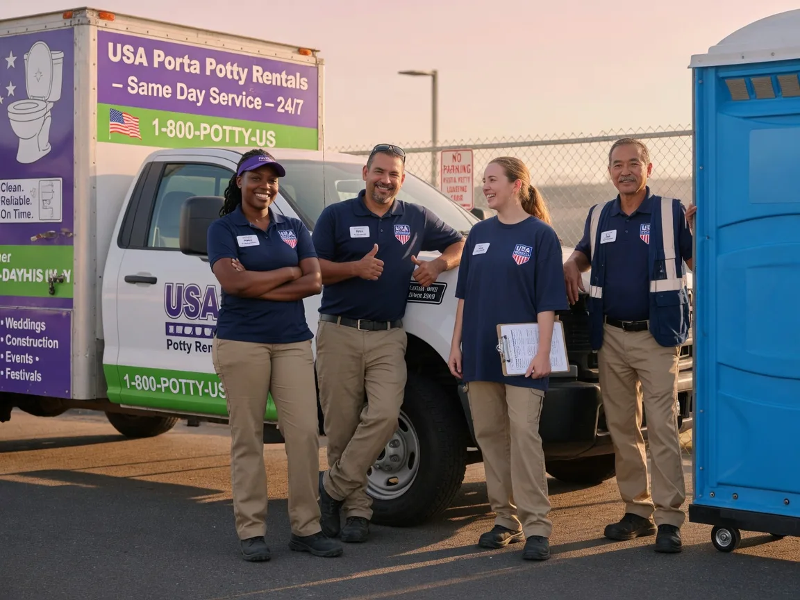 Porta Potty Rental company in Byhalia, MS